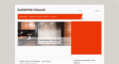 Desktop Screenshot of elementosvisuales.com